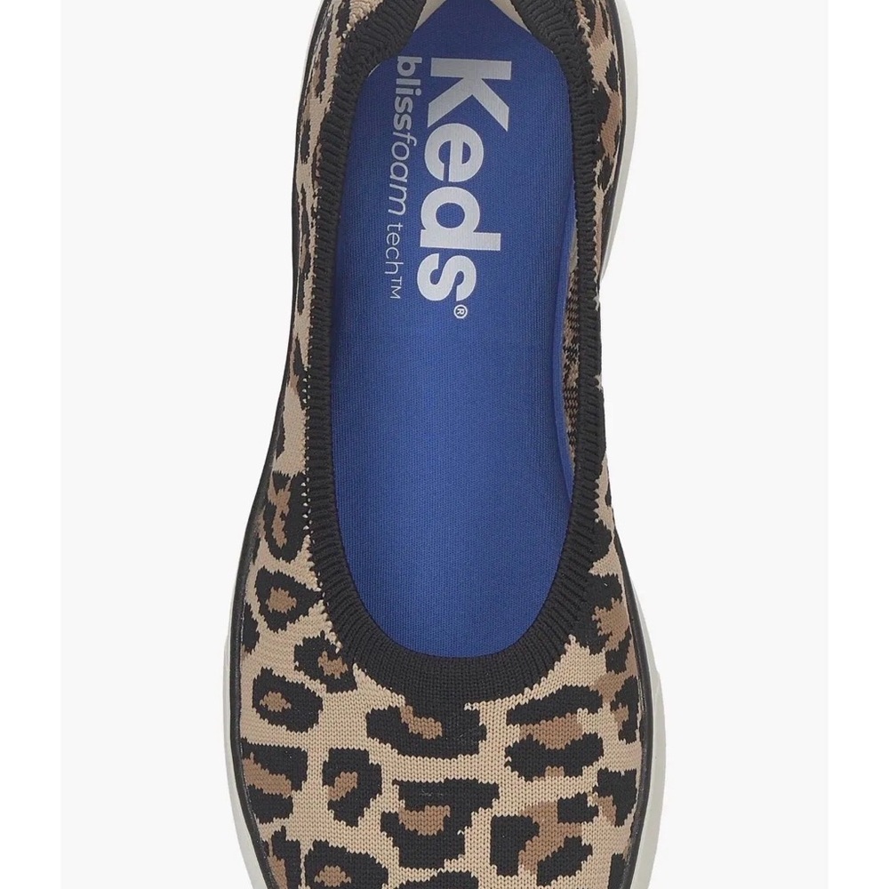 Keds Women's Brown Leopard Flats